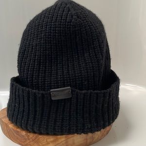 COACH BLACK WOOL HAT